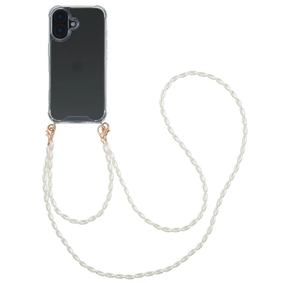 Afbeelding van Apple iPhone 16 Hoesje Kunststof imoshion Hardcase/Backcover/Koordhoesje Transparant Telefoonhoesje