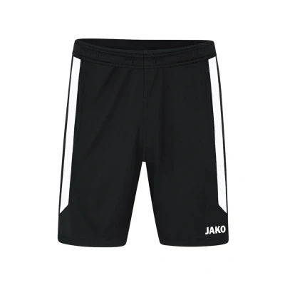 Afbeelding van JAKO Vrijetijdsshort Power Zwart/wit