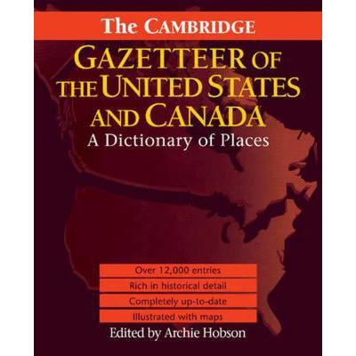 Afbeelding van the Cambridge Gazetteer of USA and Canada