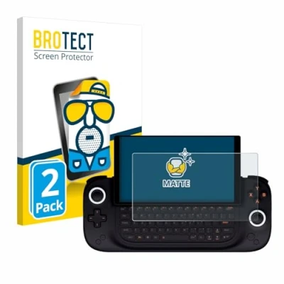 Afbeelding van BROTECT (2 Stuks) Antireflecterende Beschermfolie voor Ayaneo Slide Anti Glare Screen Protector, Mat, Ontspiegelend