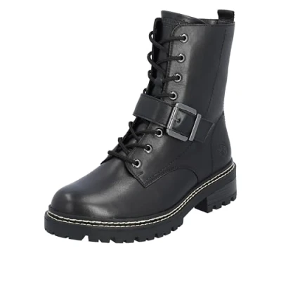 Afbeelding van Remonte Dames D0b78 modieuze laarzen, zwart 01, 39 EU