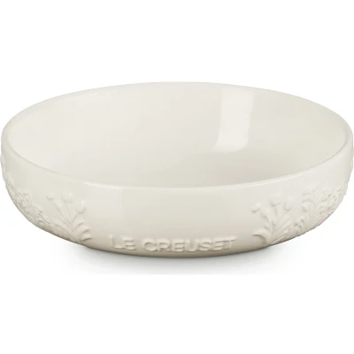 Afbeelding van Le Creuset Diep Bord 18cm Jardin Collectie Meringue