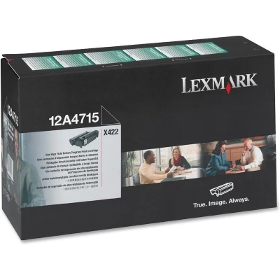 Afbeelding van Lexmark 12A4715 Toner Zwart