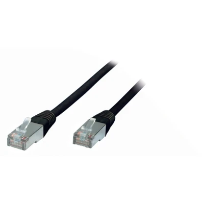 Afbeelding van S Conn Patchkabel Cat.6 S/FTP PIMF zwart 2m (S/FTP, CAT6, 2 m), Netwerkkabel