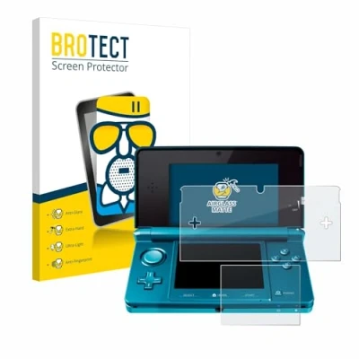 Afbeelding van BROTECT AirGlass Matte kogelwerende glasfolie (DSi XL), Andere spelaccessoires