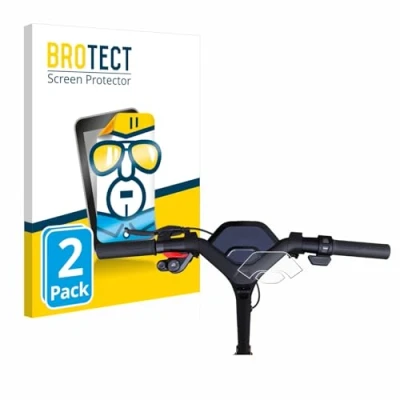 Afbeelding van BROTECT (2 Stuks) Schermbeschermer voor Segway Ninebot P65D Screen Protector Transparant