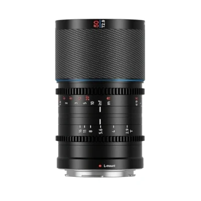 Afbeelding van SIRUI Saturnus 50 mm T2.9 1.6X Full Frame koolstofvezel anamorfe lens, cine lens minder dan 500 g (natuurfakkels, L bevestiging)