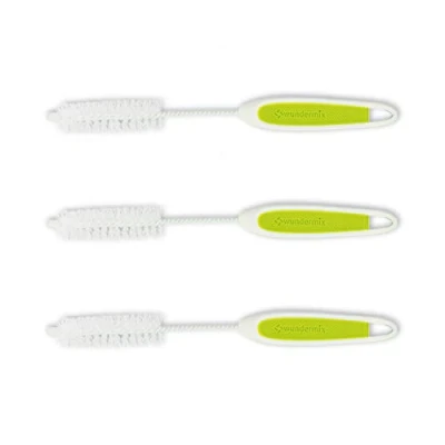 Afbeelding van Wundermix WunderBrush® messenborstel voor Thermomix Reinigingsborstel mixmessen mixmes afwasborstel Geschikt TM6, TM5 &amp; TM31 Set van 3