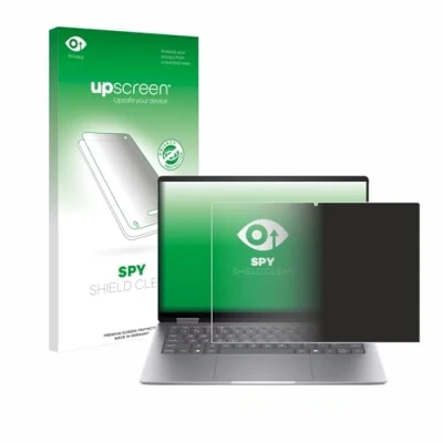 Afbeelding van upscreen privacy screenprotector voor HP Envy x360 2 in 1 14 fa0008na Folie Beschermfolie Blauwlichtfilter