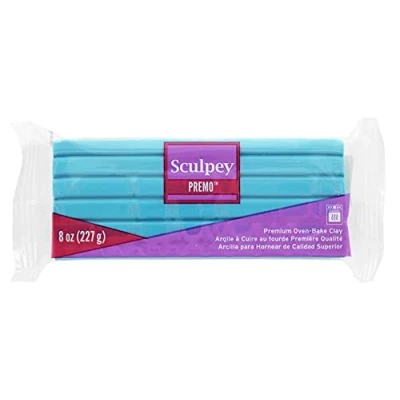 Afbeelding van Premo Turquoise klei 227 gr Sculpey