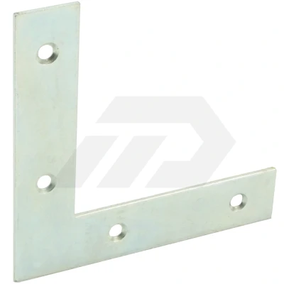 Afbeelding van Raamhoek Recht 80x80mm 17X1.50 Aluzink per stuk