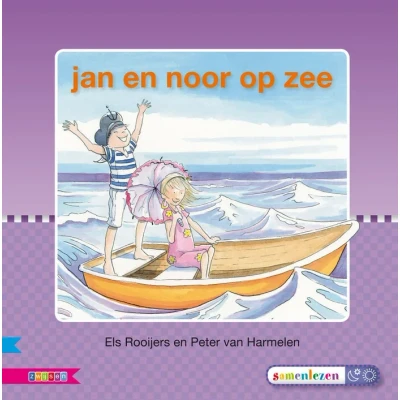 Afbeelding van Jan en Noor op zee AVI M E 3 (Hardback)
