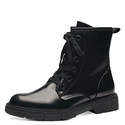 Afbeelding van MARCO TOZZI dames 2 25282 41 Boot Flat, Black Brush, 36 EU