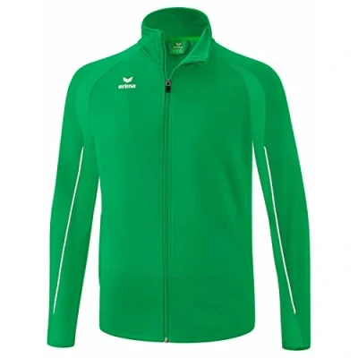 Afbeelding van LIGA STAR polyester trainingsjack smaragd/wit / L