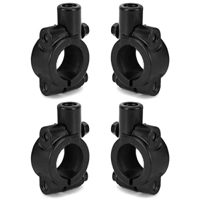 Afbeelding van QWORK 4 stuks 22mm motorfiets spiegel beugel, houder, 10mm voor fiets crossmotor ATV