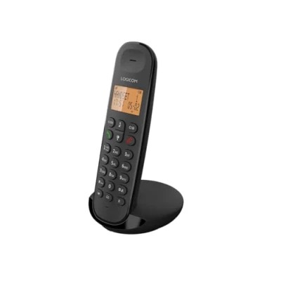 Afbeelding van Logicom ILOA 100 Draadloze vaste telefoon zonder antwoordapparaat Solo Analoge &amp; DECT telefoons Zwart