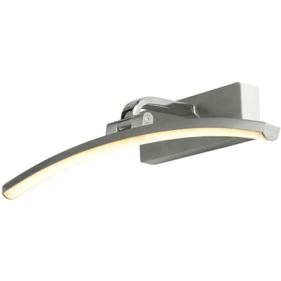 Afbeelding van Searchlight Schilderijlamp Santorini 40cm zilver 79821 40SS
