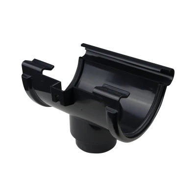 Afbeelding van Uitloop pvc goot antraciet