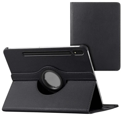 Afbeelding van Samsung Galaxy Tab S6 Hoes: iMoshion 360 Draaibare Bookcase Zwart Kunstleder Tablet Hoezen