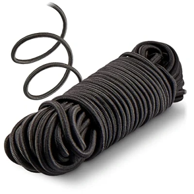 Afbeelding van COM FOUR® bungee cords spantouw voor spandoeken, posters, tenten, paviljoens rubberen spanners transport, camping, sport, bagage expandertouw als dekzeilspanners, bagagespanners