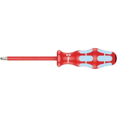 Afbeelding van Wera vde schroevendraaier rvs pozidriv pz1 x 80mm