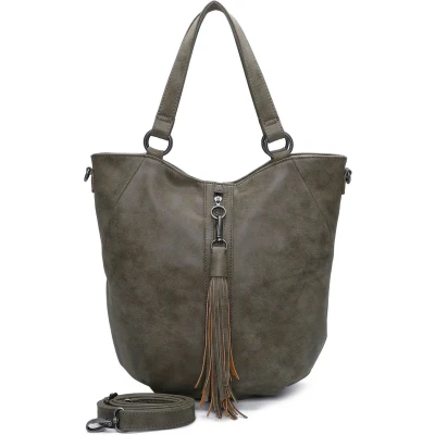 Afbeelding van Fritzi aus Preußen Schoudertas Vintage Race03 Hobo Jungle Groene