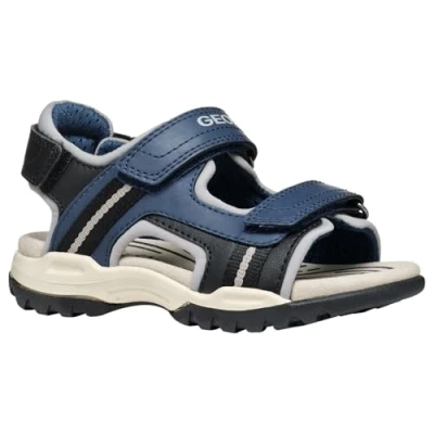 Afbeelding van Geox J Borealis Boy A kindersandalen, Grijs (Denim Grey), 24 EU