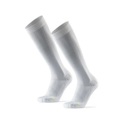Afbeelding van DANISH ENDURANCE 2 Pack Gegradueerde Compressiesokken, 21 26mmHg, Hardlopen, voor Dames &amp; Heren Wit 39 42