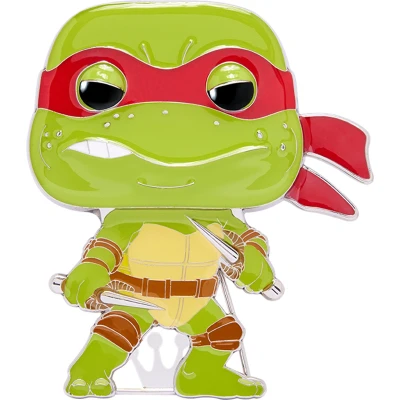 Afbeelding van Loungefly: Funko Pop! Pins Cartoons: TMNT Raphael Grote Emaille POP Pin