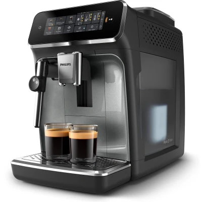 Afbeelding van Philips 3300 Series EP3329/70 Espressomachine 4 Soorten Koffie + Heet Water Black Panthera AquaClean Filter