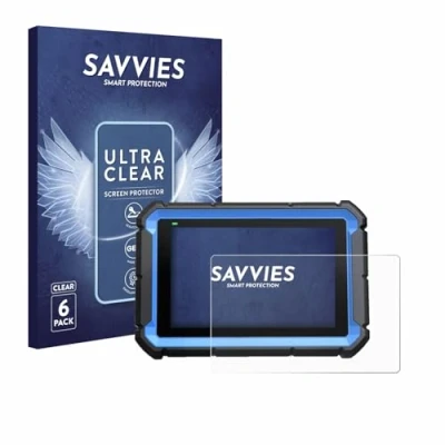 Afbeelding van Savvies (6 Stuks) Schermbeschermer voor Topdon ArtiDiag Pro Screen Protector Ultra Transparant
