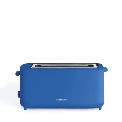 Afbeelding van CREATE Toast Studio XL / Kobaltblauw Broodrooster 6 standen, kruimellade, thermostaat, ontdooien, veiligheidssysteem, 950 W