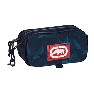 Afbeelding van Pennenetui met 3 vakken Eckō Unltd. Peaks Marineblauw (21,5 x 10 8 cm)