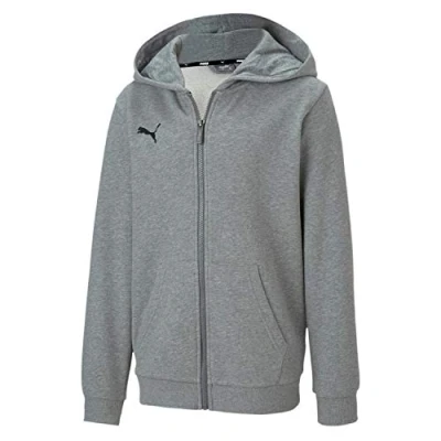 Afbeelding van Puma Teamgoal 23 Casuals Sweater met rits voor kinderen, Maat: 116, Medium gray