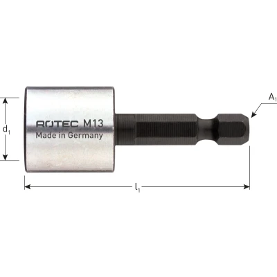 Afbeelding van Rotec E6.3 Dopsleutel 14,0mm Magnetisch