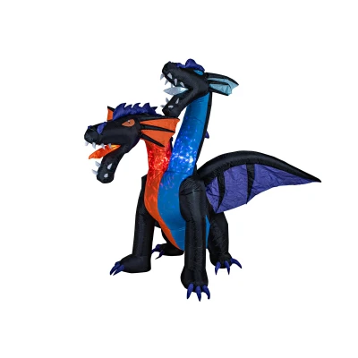 Afbeelding van EUROPALMS Halloween Inflatable Figure Dragon, animated, 208cm