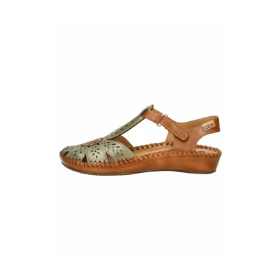 Afbeelding van Pikolinos Vallarta Sandalen, Dames, Maat: 39, Sage Schoenen