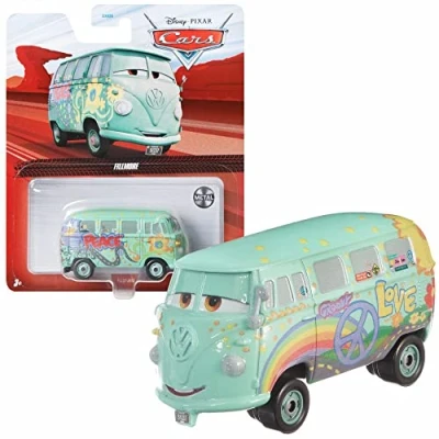 Afbeelding van Selectie Voertuigen Racing Style Disney Cars Die Cast 1:55 Auto Mattel, DXV29N 3 Single:Fillmore