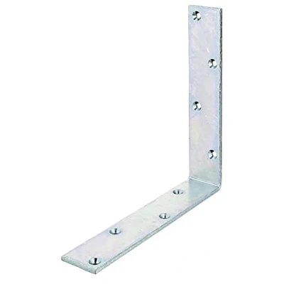 Afbeelding van Alberts 333607 Balkhoek gelijkbenig elektrolytisch geel verzinkt, gechromateerd 200 x 40 mm