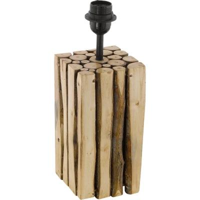Afbeelding van EGLO Ribadeo tafellamp E27 32,5 cm (H) Hout, Bruin