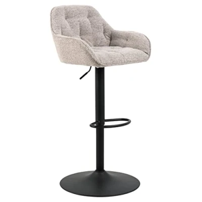 Afbeelding van Barkruk Gjol in beige stof