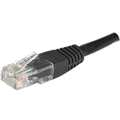 Afbeelding van Netwerkkabel RJ45 CAT 6 U/UTP zwart 2 m