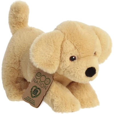 Afbeelding van Pluche dieren knuffels labrador hond van 21 cm Knuffel huisdieren
