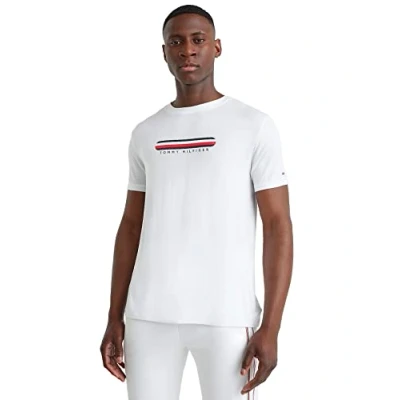 Afbeelding van Tommy Hilfiger Pyjamashirt, Heren, Maat: Medium, White