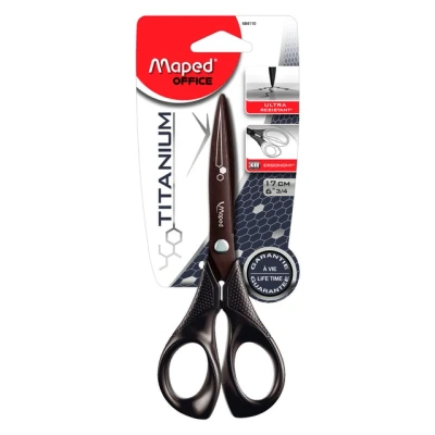 Afbeelding van Schaar Maped Titanium 17cm zwart