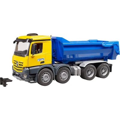 Afbeelding van Bruder Mercedes Benz Arocs halfpipe kiepvrachtwagen