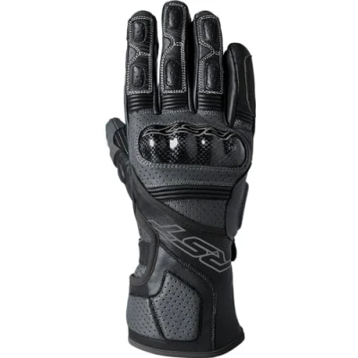 Afbeelding van RST Fulcrum CE geperforeerde lederen sport motorhandschoenen (grijs, zwart, S)