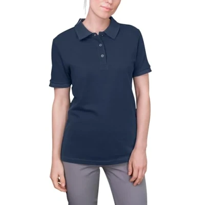 Afbeelding van Women&#039;s &#039;Luxury Stretch&#039; Polo met korte mouwen Navy 4XL