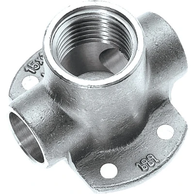 Afbeelding van Bonfix muurplaat 15 x mm soldeer 1/2&quot; bi.dr.. laag vertind