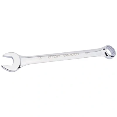 Afbeelding van Draper 35198 Hi Torq Metrische Korte Patroon Combinatie Spanner, 16mm, Blauw